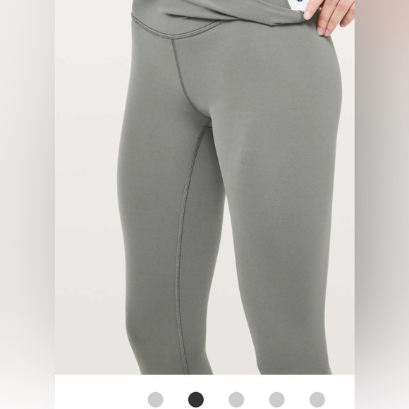 LULULEMON Wunder Under High Rise 7/8 Tight Full On Luxtreme Leggings 25” - Picture 4 of 11
